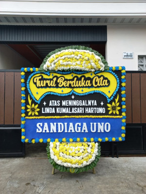 Papan Bunga Duka di Tanjung Jaya