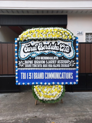 Papan Bunga Duka di Tanjung Jaya